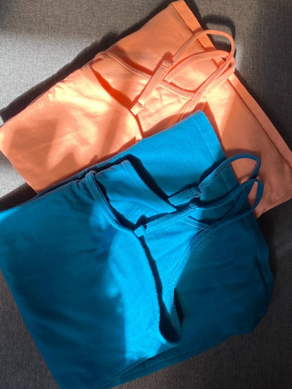 Lane Bryant Essential Cotton Cami Bundle | Size 18/20 | Teal & Peach NWOT